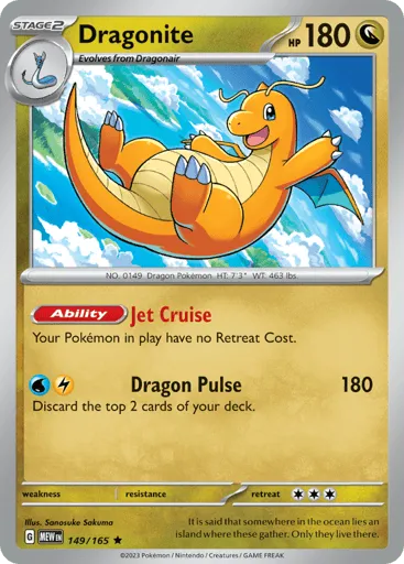 Dragonite 149/165 151