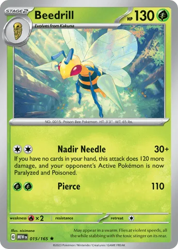 Beedrill 015/165 151