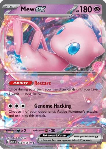 Mew ex 151/165 151