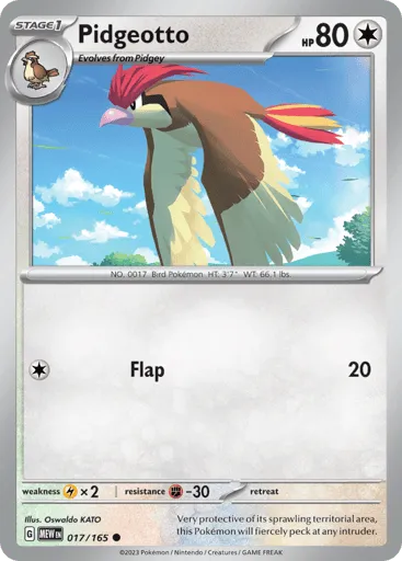 Pidgeotto 017/165 151