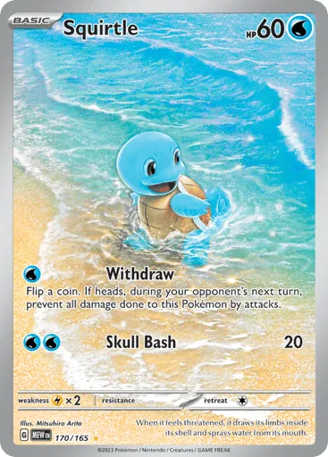 Squirtle 170/165 151