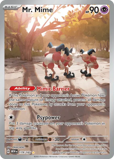Mr. Mime 179/165 151