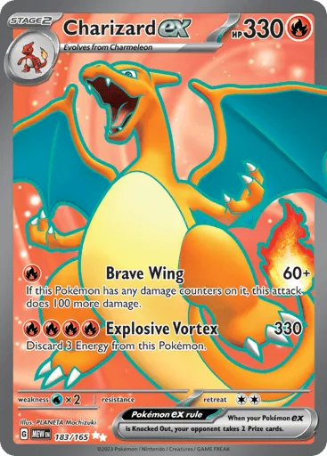 Charizard ex 183/165 151