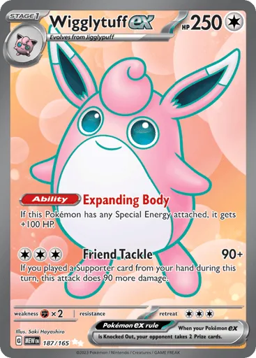 Wigglytuff ex 187/165 151