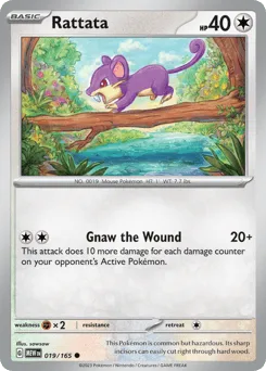 Rattata 019/165 151