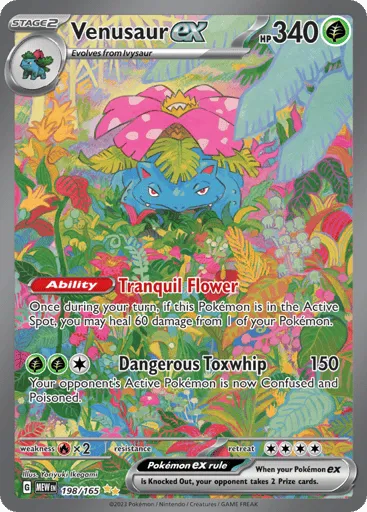 Venusaur ex 198/165 151