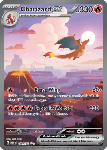 Charizard ex 199/165 151