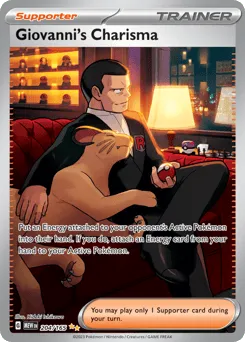 Giovanni's Charisma 204/165 151