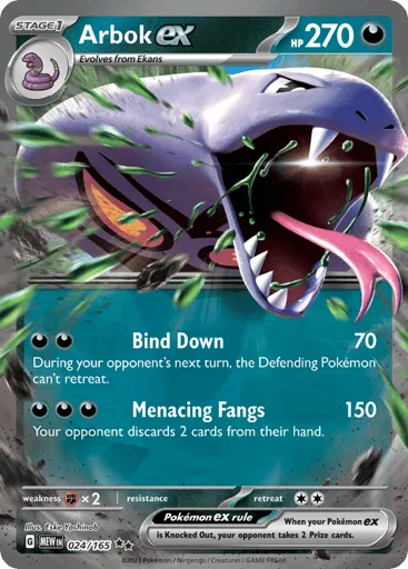 Arbok ex 024/165 151