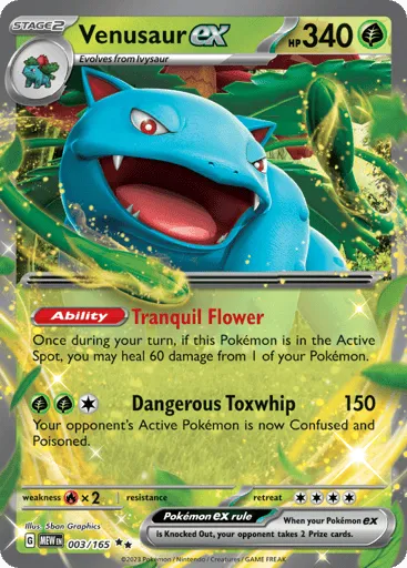 Venusaur ex 003/165 151