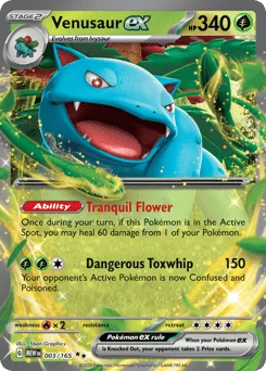 Venusaur ex 003/165 151
