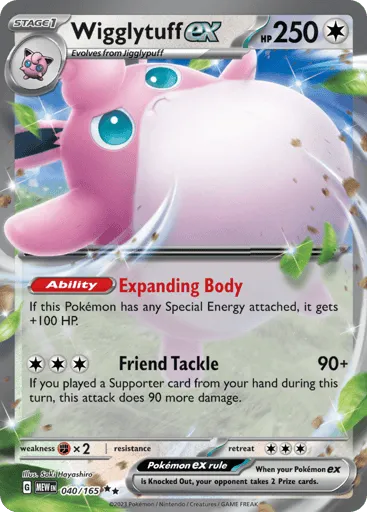 Wigglytuff ex 040/165 151