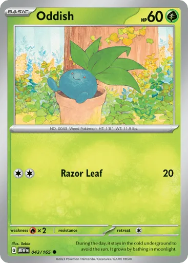 Oddish 043/165 151