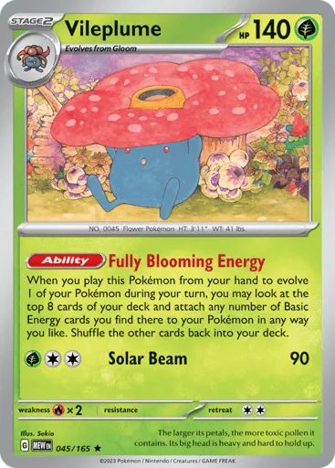 Vileplume 045/165 151