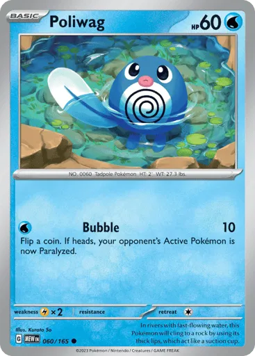 Poliwag 060/165 151