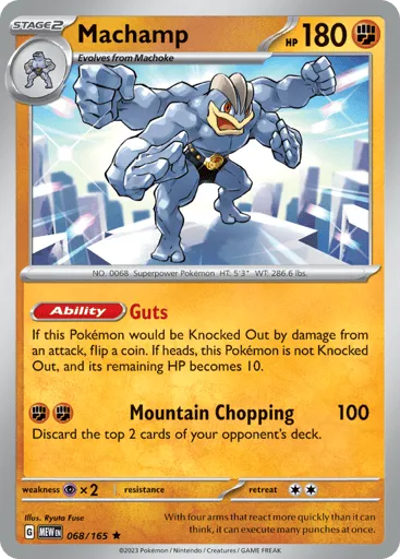 Machamp 068/165 151