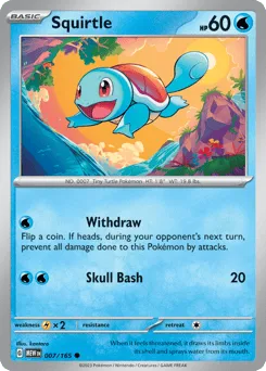 Squirtle 007/165 151