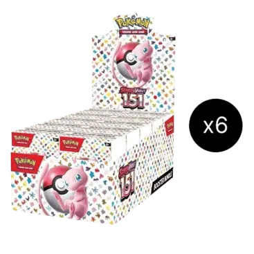 151 Booster Bundle Display Case