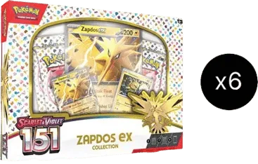 151 Collection Zapdos ex Case