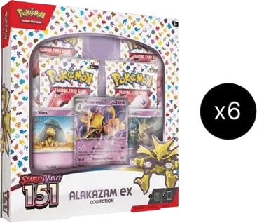 151 Collection Alakazam ex Case