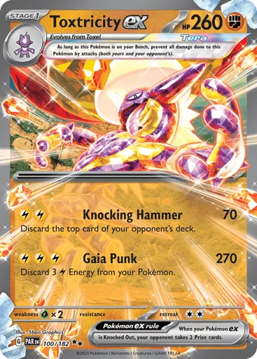 Toxtricity ex 100/182 Paradox Rift