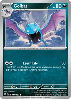 Golbat 111/182 Paradox Rift