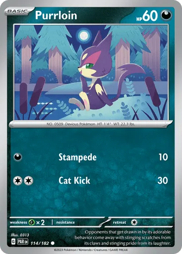 Purrloin 114/182 Paradox Rift
