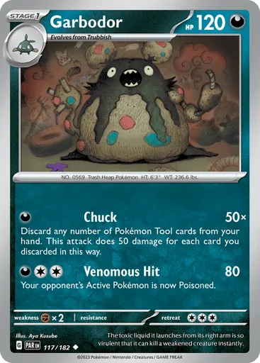 Garbodor 117/182 Paradox Rift