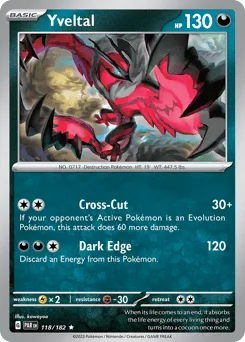 Yveltal 118/182 Paradox Rift