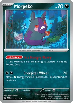 Morpeko 121/182 Paradox Rift