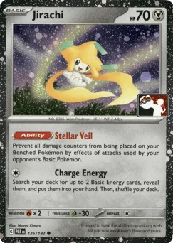 Jirachi 126/182 Cosmos Holo Paradox Rift