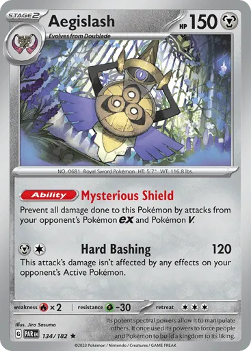Aegislash 134/182 Paradox Rift