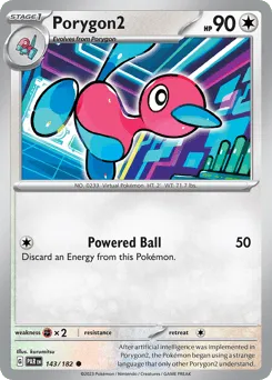 Porygon2 143/182 Paradox Rift