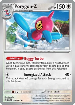 Porygon-Z 144/182 Paradox Rift
