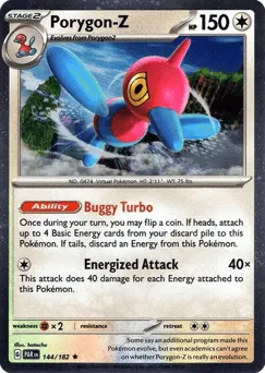 Porygon-Z 144/182 Cosmos Holo Paradox Rift