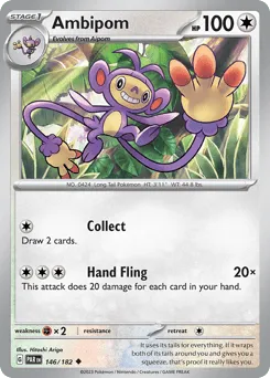 Ambipom 146/182 Paradox Rift