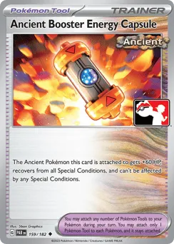 Ancient Booster Energy Capsule 159/182 Play Pokemon Stamp Paradox Rift
