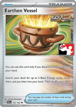 Earthen Vessel 163/182 Play Pokemon Stamp Paradox Rift