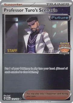 Professor Turo's Scenario 171/182 Regional Championships Staff Stamp Paradox Rift