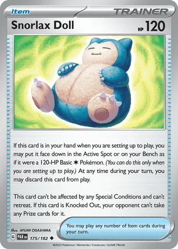 Snorlax Doll 175/182 Paradox Rift