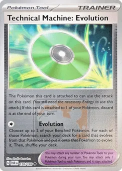 Technical Machine: Evolution 178/182 Play Pokemon Stamp Paradox Rift