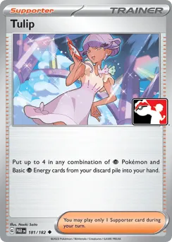 Tulip 181/182 Play Pokemon Stamp Paradox Rift