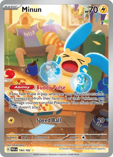 Minun 194/182 Paradox Rift