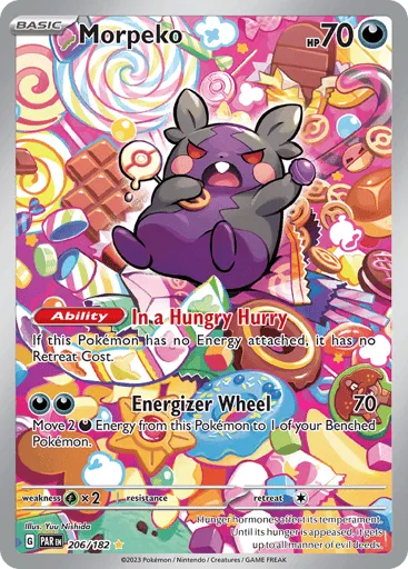 Morpeko 206/182 Paradox Rift