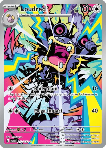 Loudred 212/182 Paradox Rift