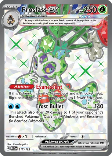 Froslass ex 217/182 Paradox Rift