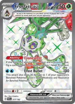 Froslass ex 217/182 Paradox Rift