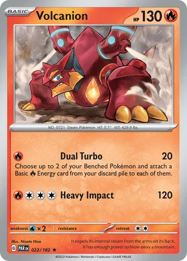 Volcanion 022/182 Paradox Rift