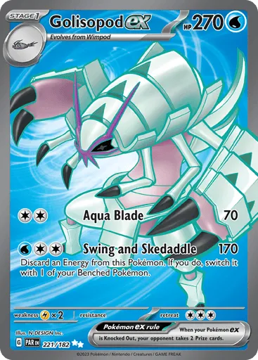 Golisopod ex 221/182 Paradox Rift