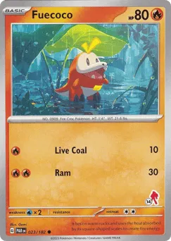Fuecoco 023/182 Armarouge Stamp14 Paradox Rift